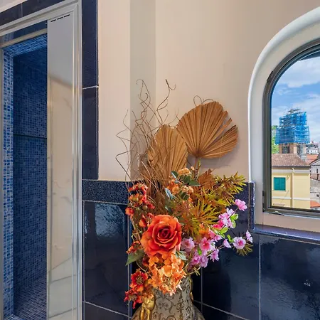 Casa Annalu' In The Historic Center Of With 90 Steps And Sea View Ferienhaus